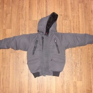 J. Whistler 1973 Puffer Down Filled Grey Jacket